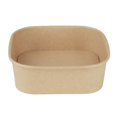 Fiesta Recyclable Square Container Bases 1000ml (300 Pack)