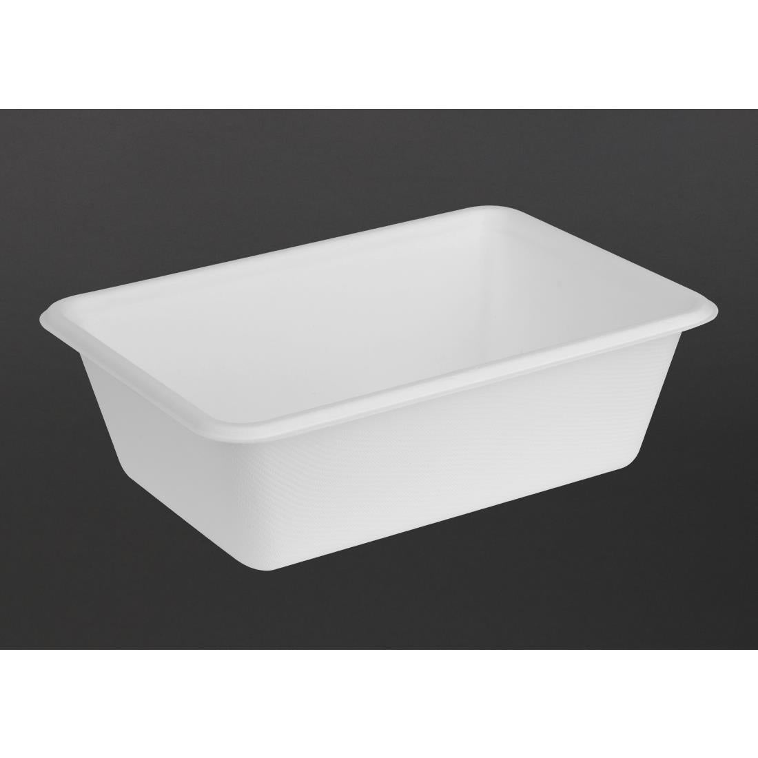 Fiesta Compostable Bagasse Food Container Bases 800ml (100 Pack)