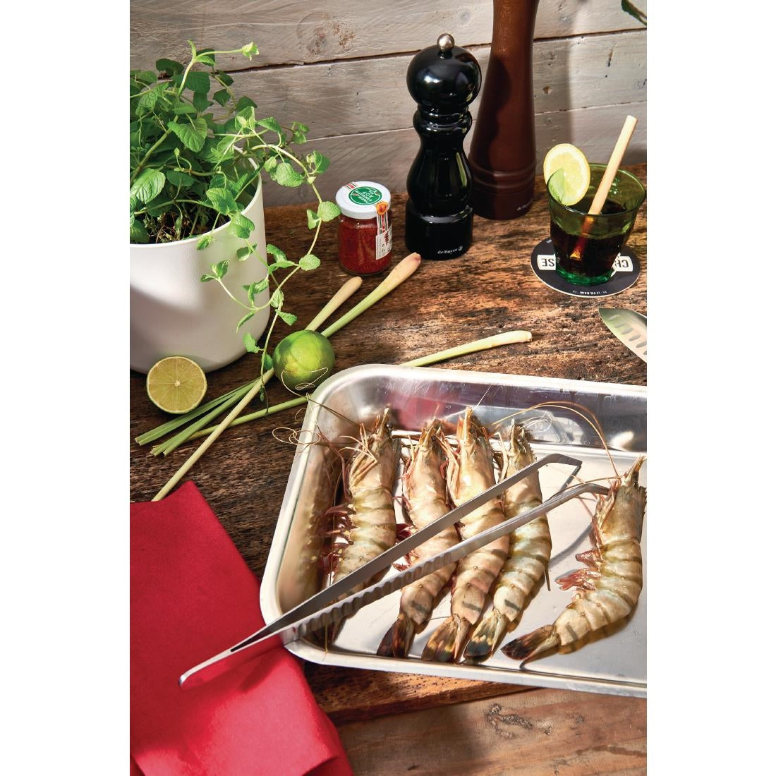 De Buyer Outdoor Marinating Dish 270x220x40mm