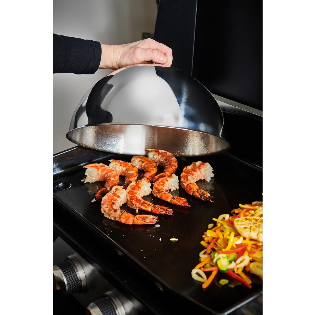 De Buyer Stainless Steel Cooking Dome 300mm