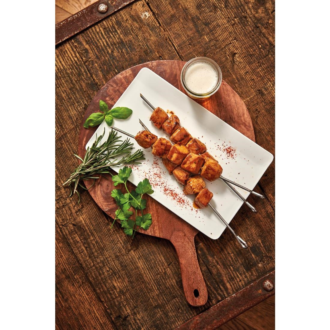 De Buyer Stainless Steel Skewers 350mm (10 Pack)