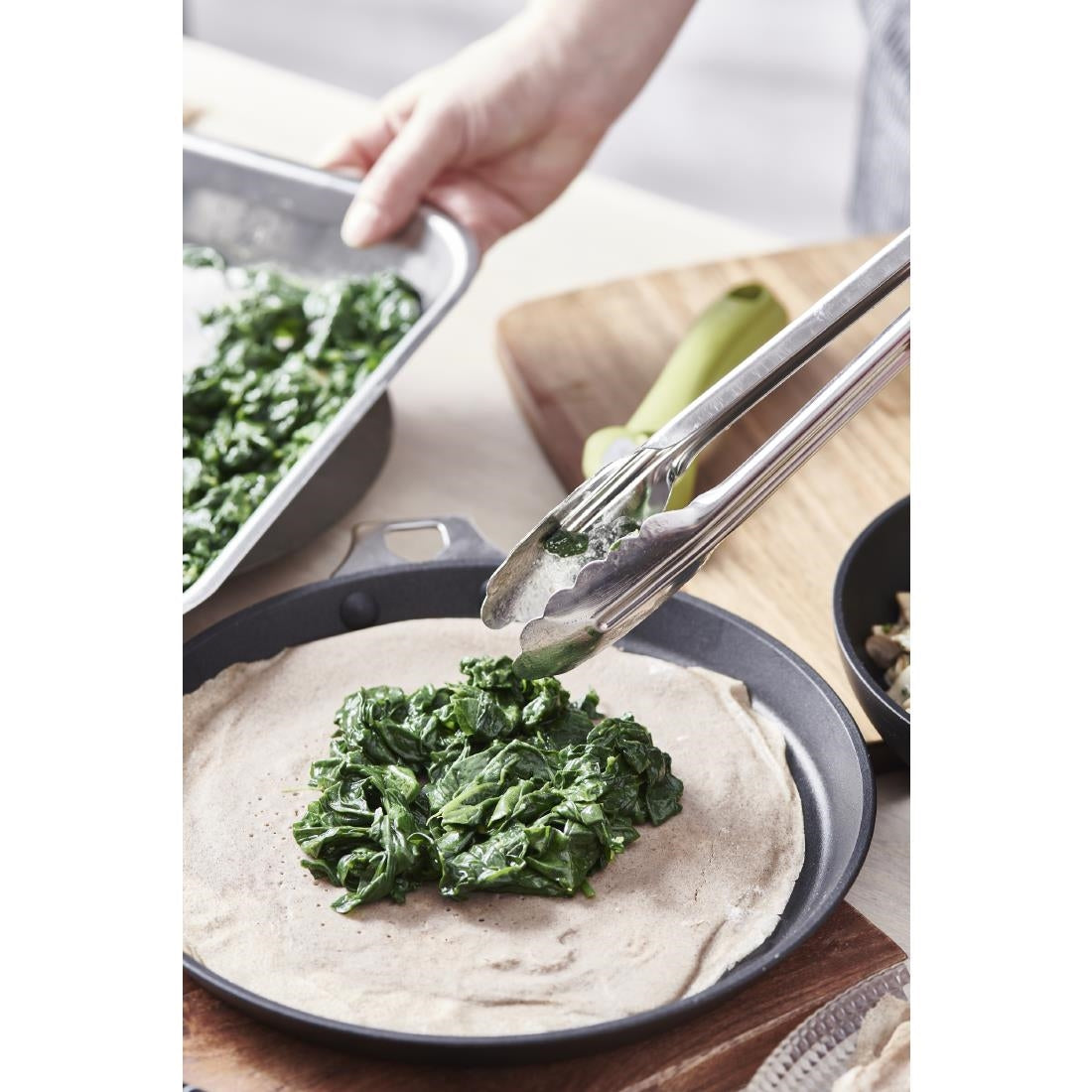 De Buyer Stainless Steel Utility Tongs 400mm