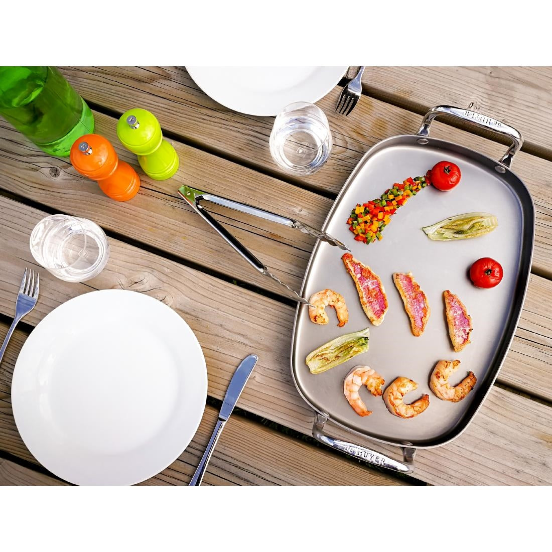 De Buyer Stainless Steel Utility Tongs 400mm