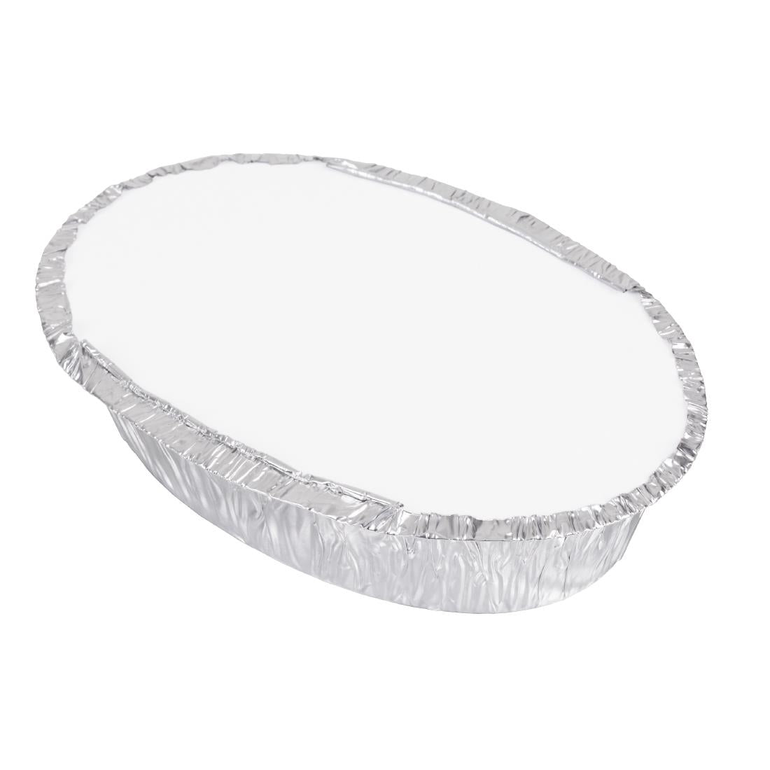 Fiesta Recyclable Lid for 500ml Oval Foil Containers (200 Pack)