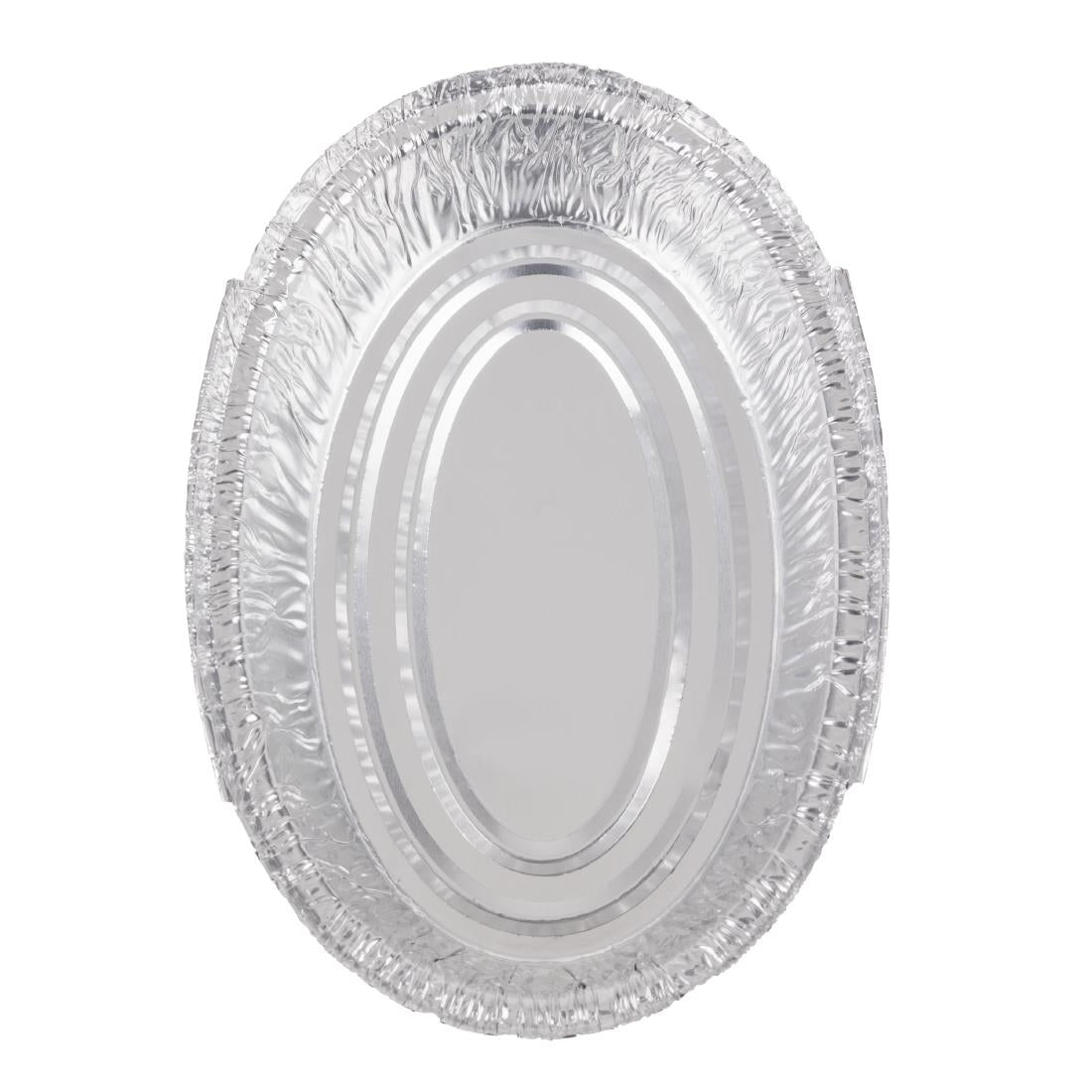 Fiesta Recyclable Foil Oval Containers 500ml (200 Pack)