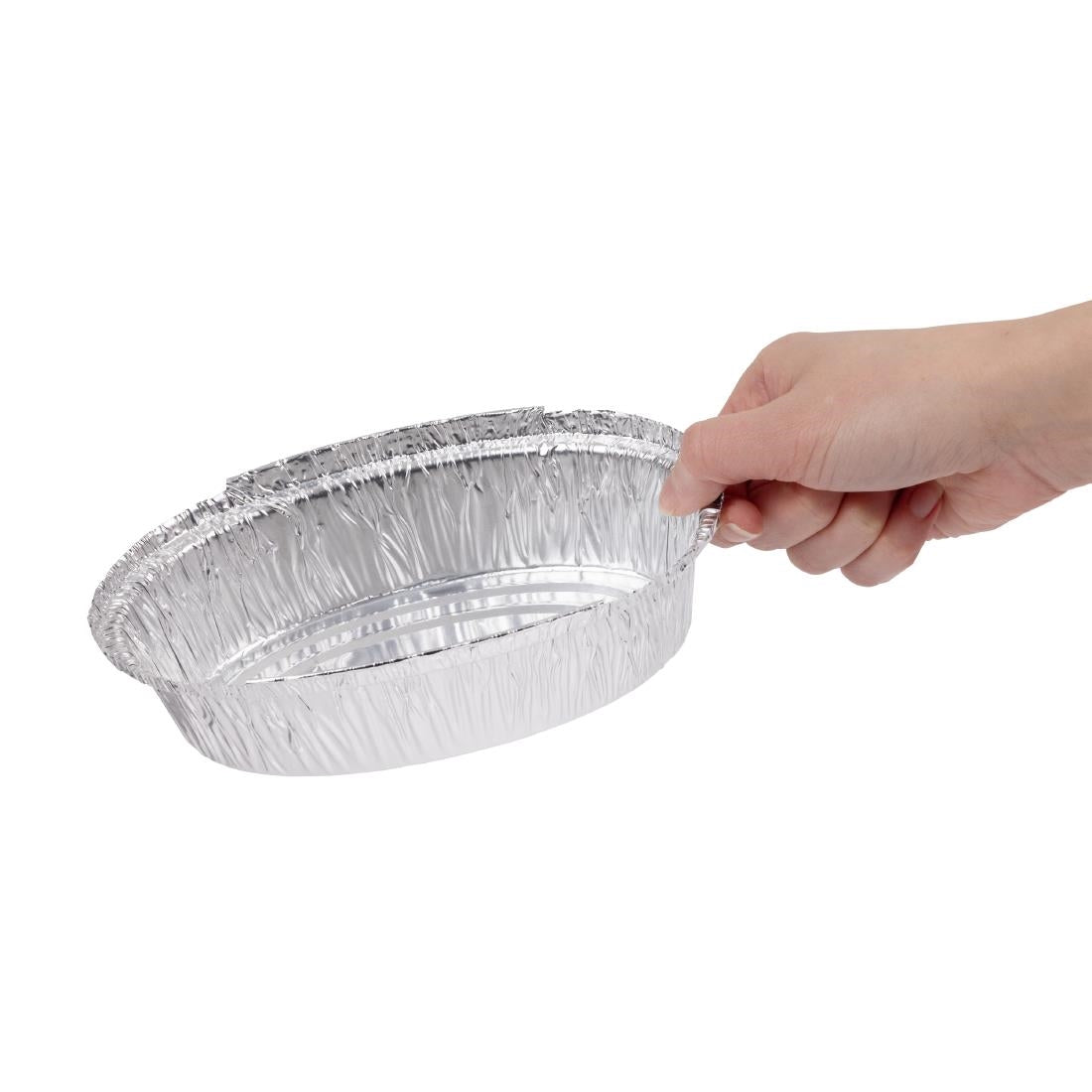 Fiesta Recyclable Foil Oval Containers 500ml (200 Pack)