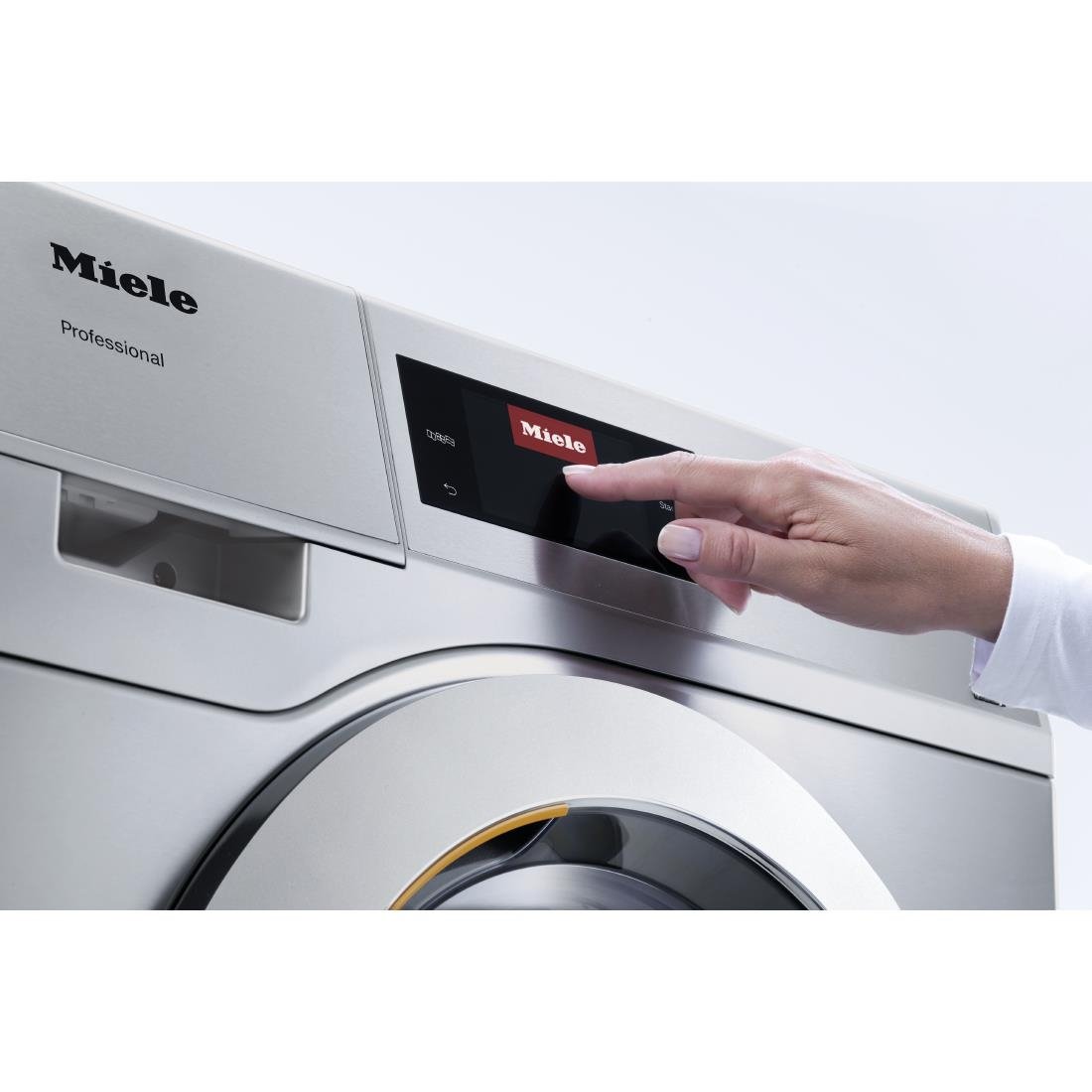 Miele Little Giant Washing Machine Stainless Steel 7kg with Drain Pump 5.5kW Single Phase PWM907