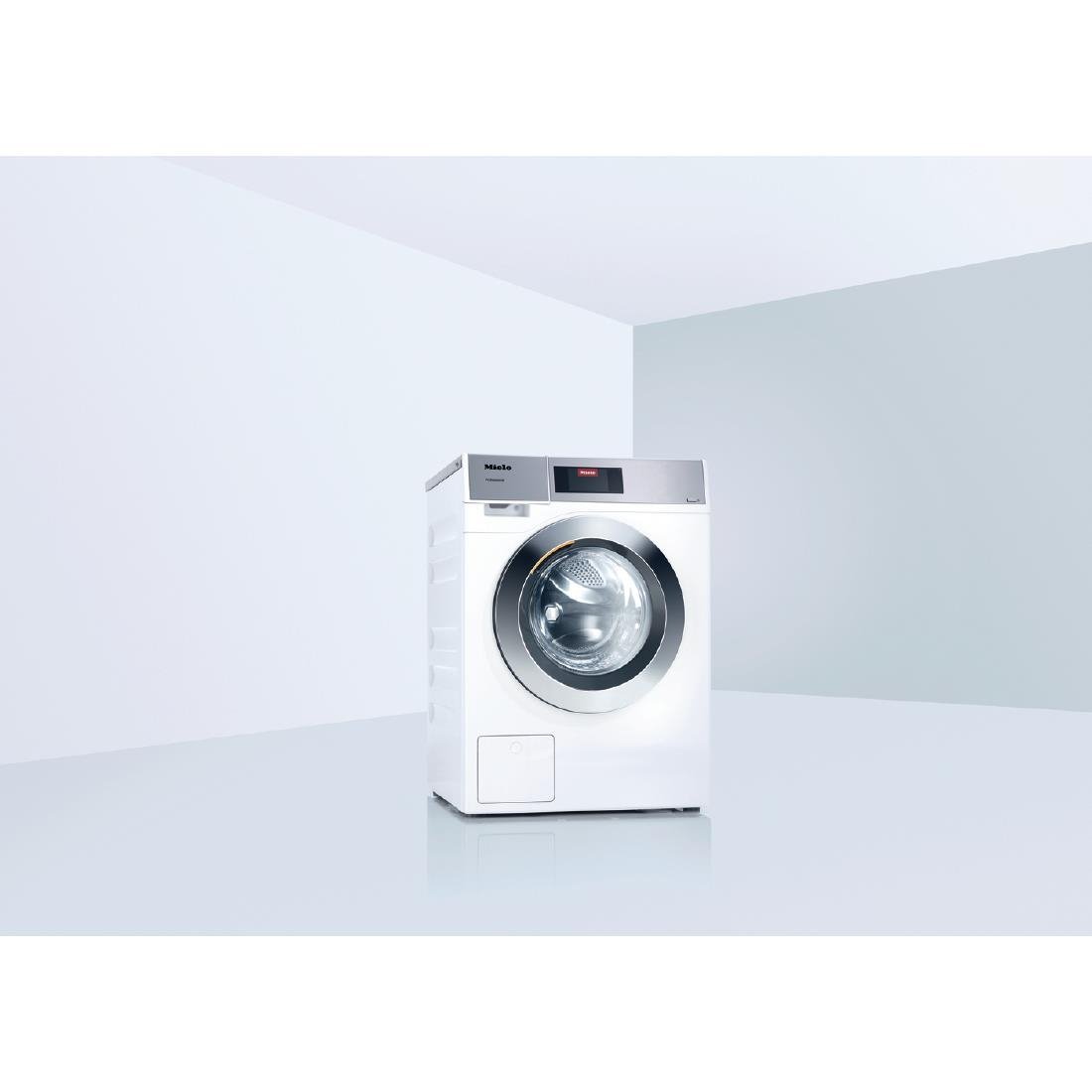 Miele Little Giant Washing Machine White 8kg with Gravity Drain 5.5kW Three Phase PWM908
