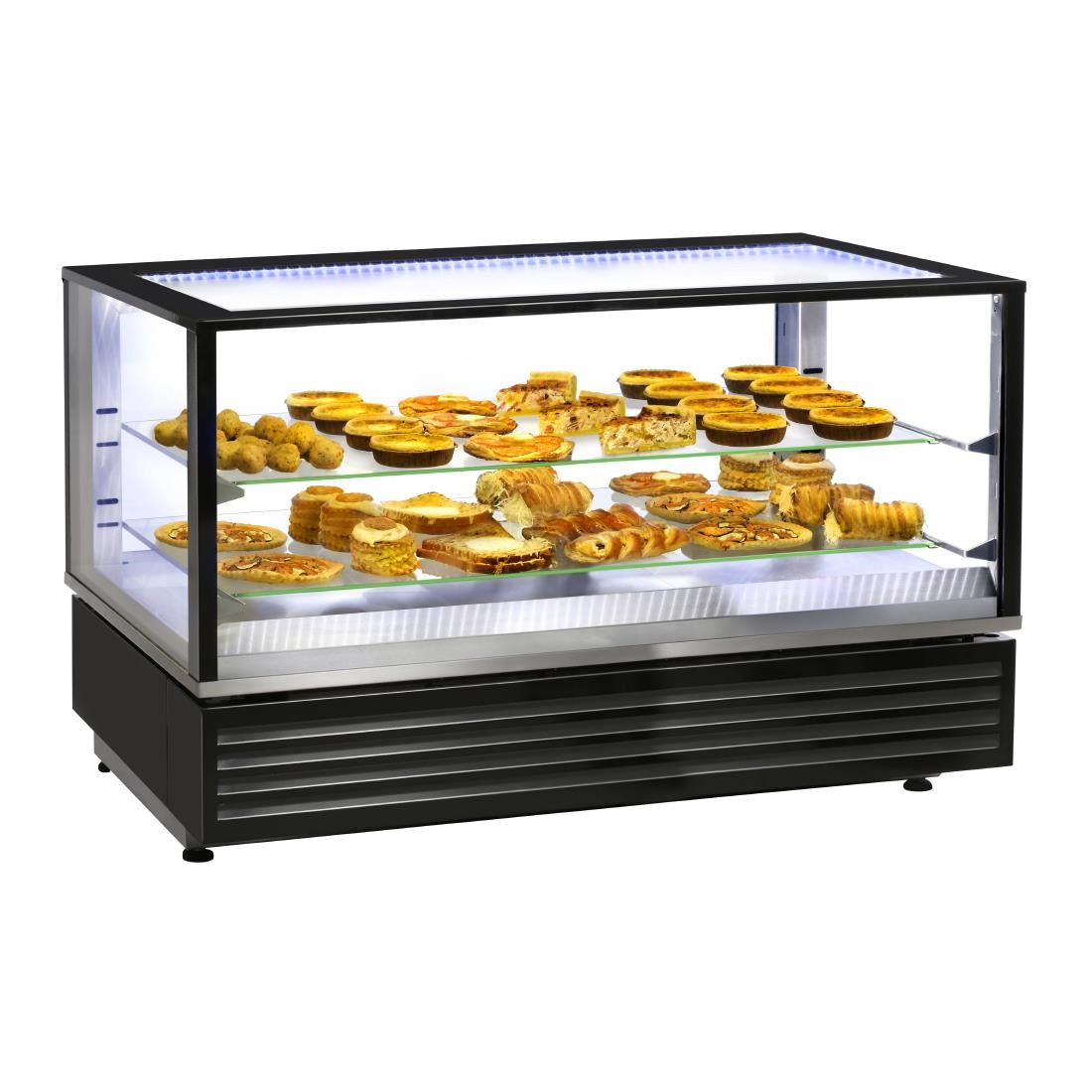 Roller Grill Heated Display Cabinet Black HD1200