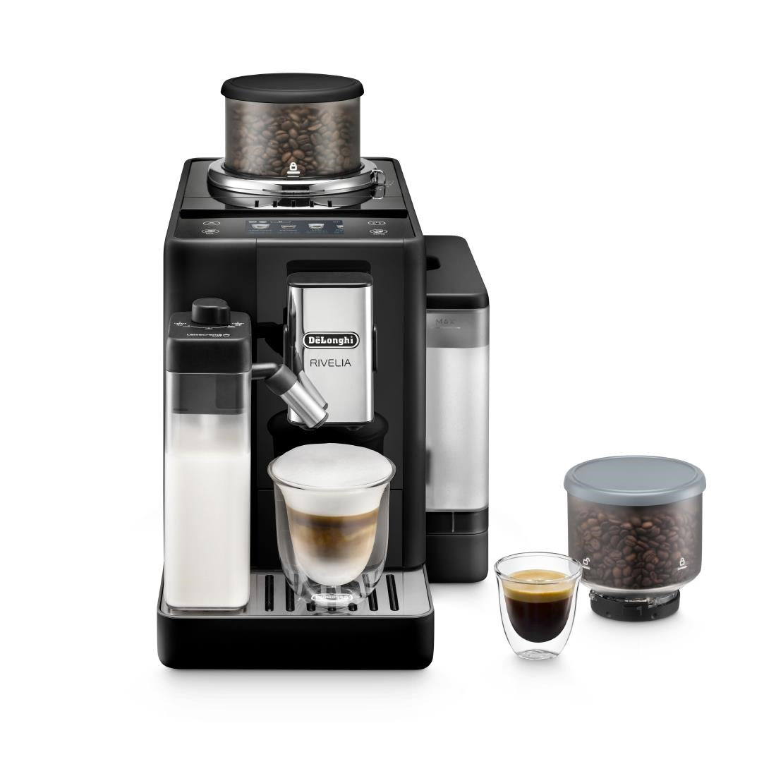 De'Longhi Rivelia Bean to Cup Coffee Machine Black