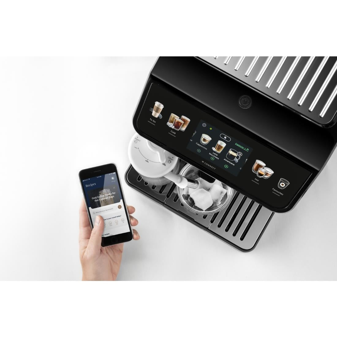 De'Longhi Eletta Explore Bean to Cup Coffee Machine ECAM450