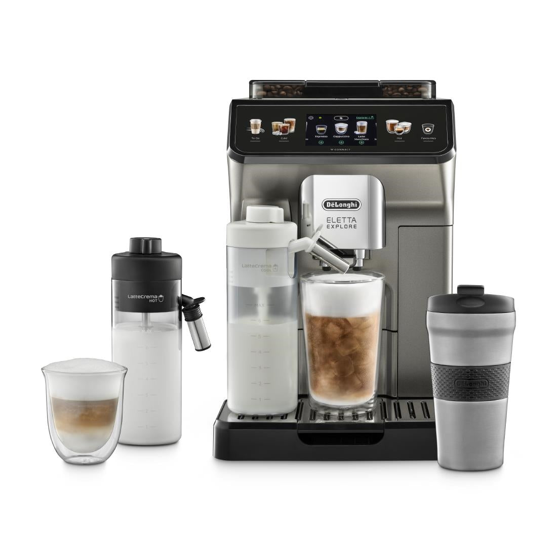 De'Longhi Eletta Explore Bean to Cup Coffee Machine ECAM450