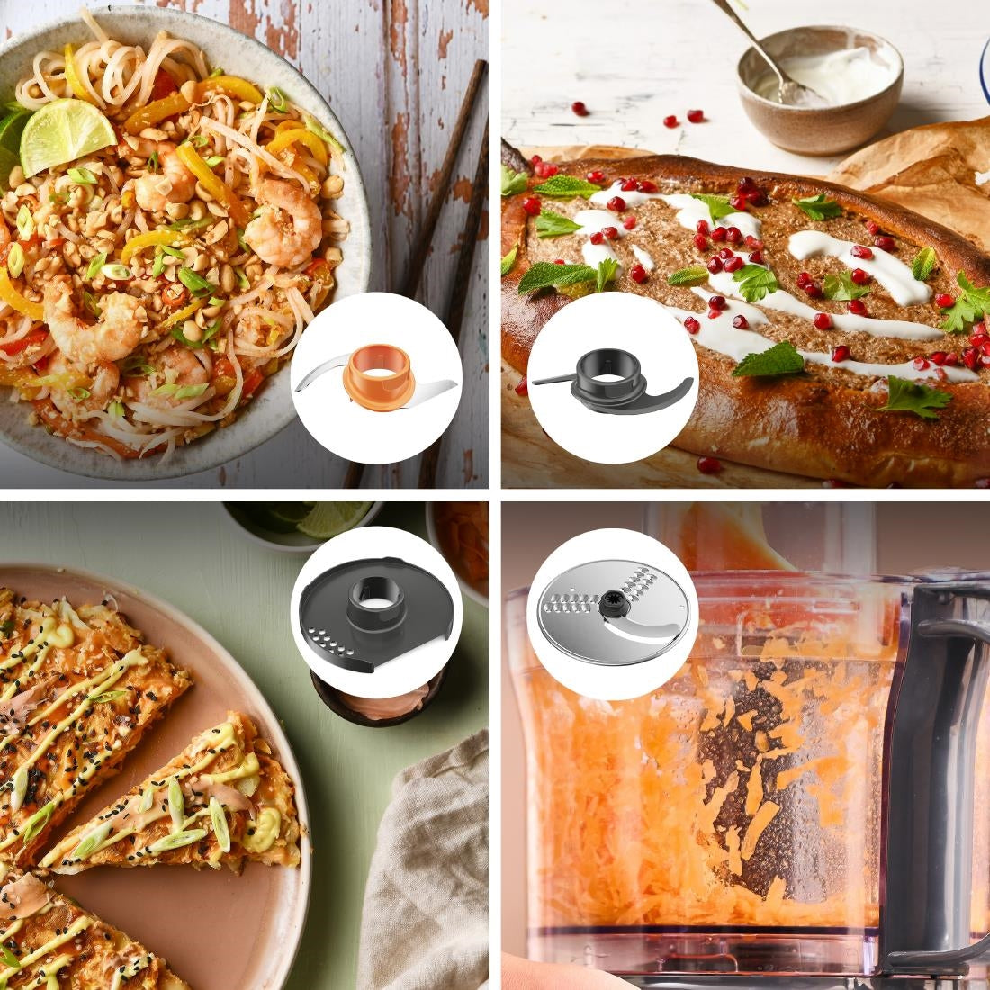 Kenwood MultiPro Compact Food Processor & Blender FDP31.170GY