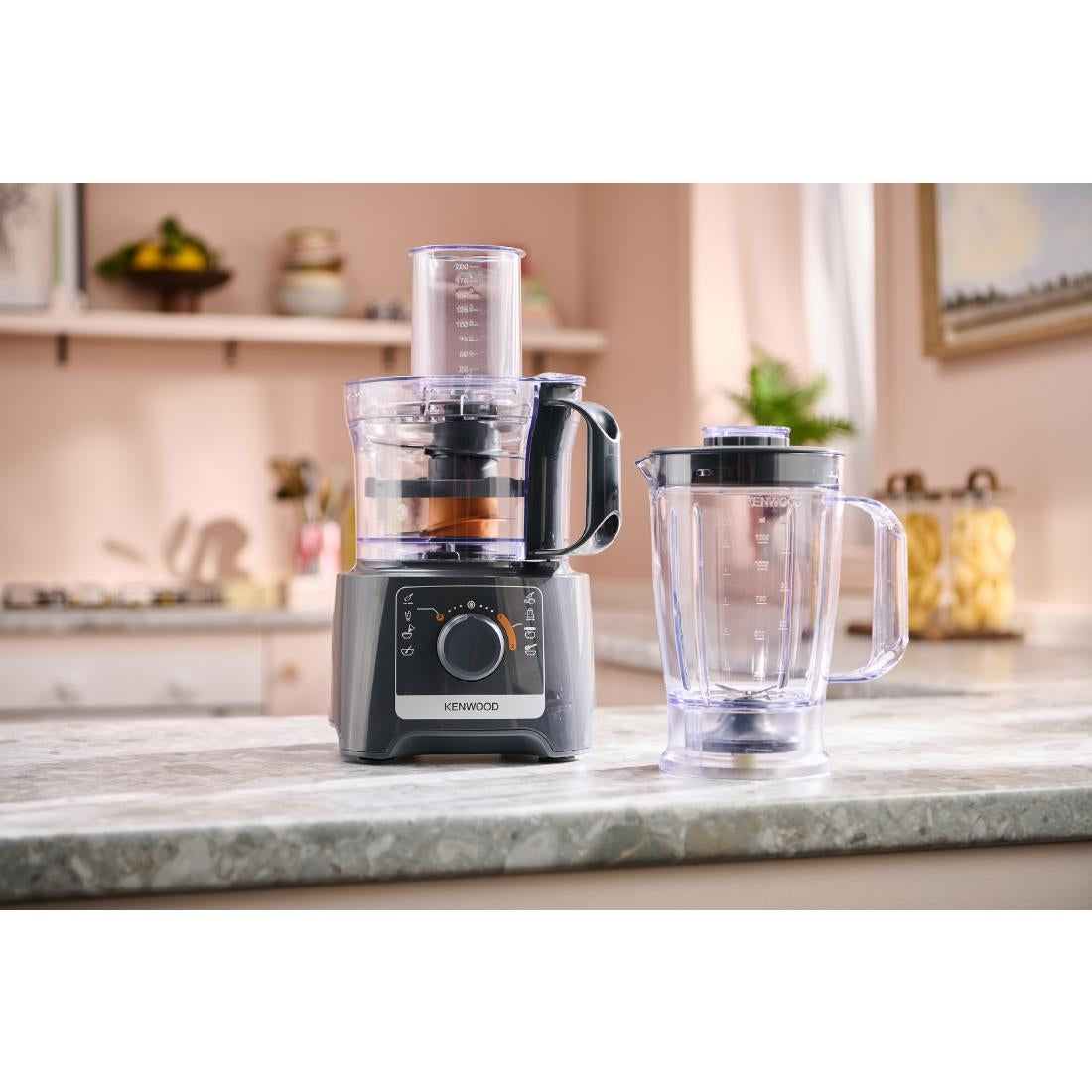 Kenwood MultiPro Compact Food Processor & Blender FDP31.170GY