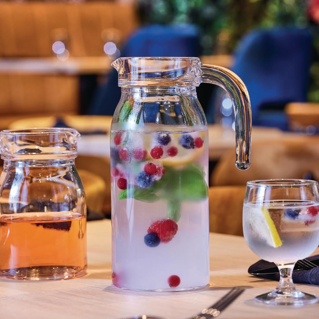 Arcoroc Spring Jugs 1Ltr (6 Pack)