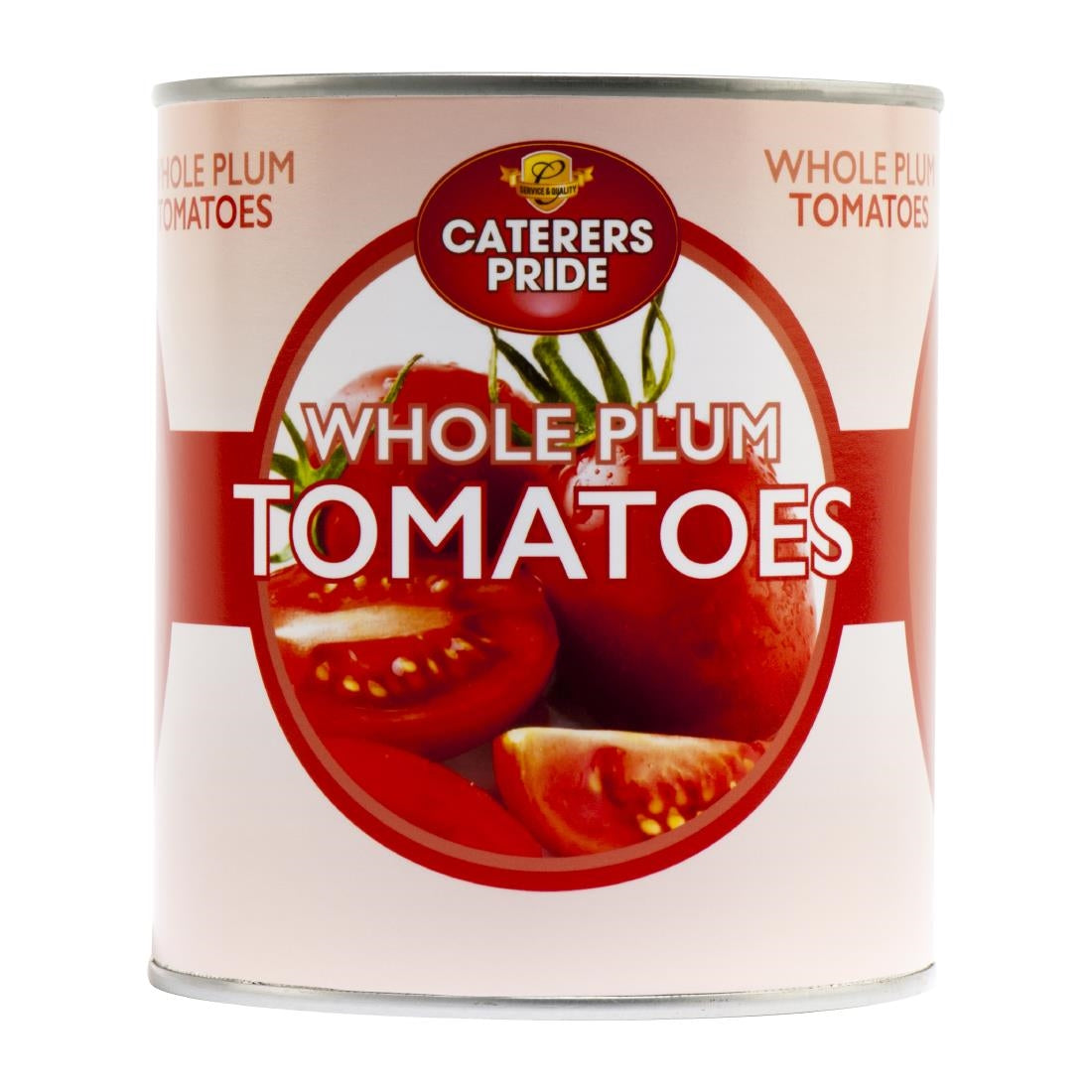 Caterers Pride Whole Plum Tomatoes 800g (6 Pack)