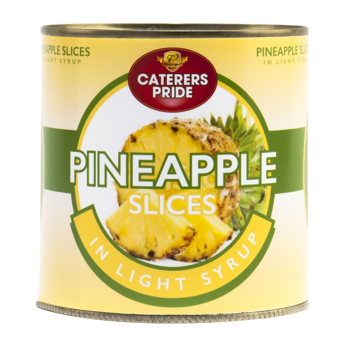 Caterers Pride Pineapple Slices in Light Syrup 8 Count 822g (6 Pack)
