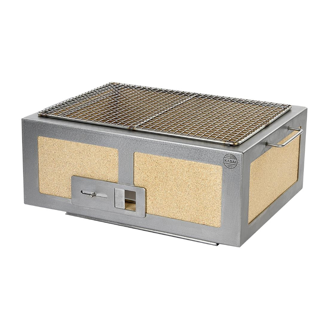 Kasai Medium Wide Konro Grill Solid Plancha Edition KAS-16197