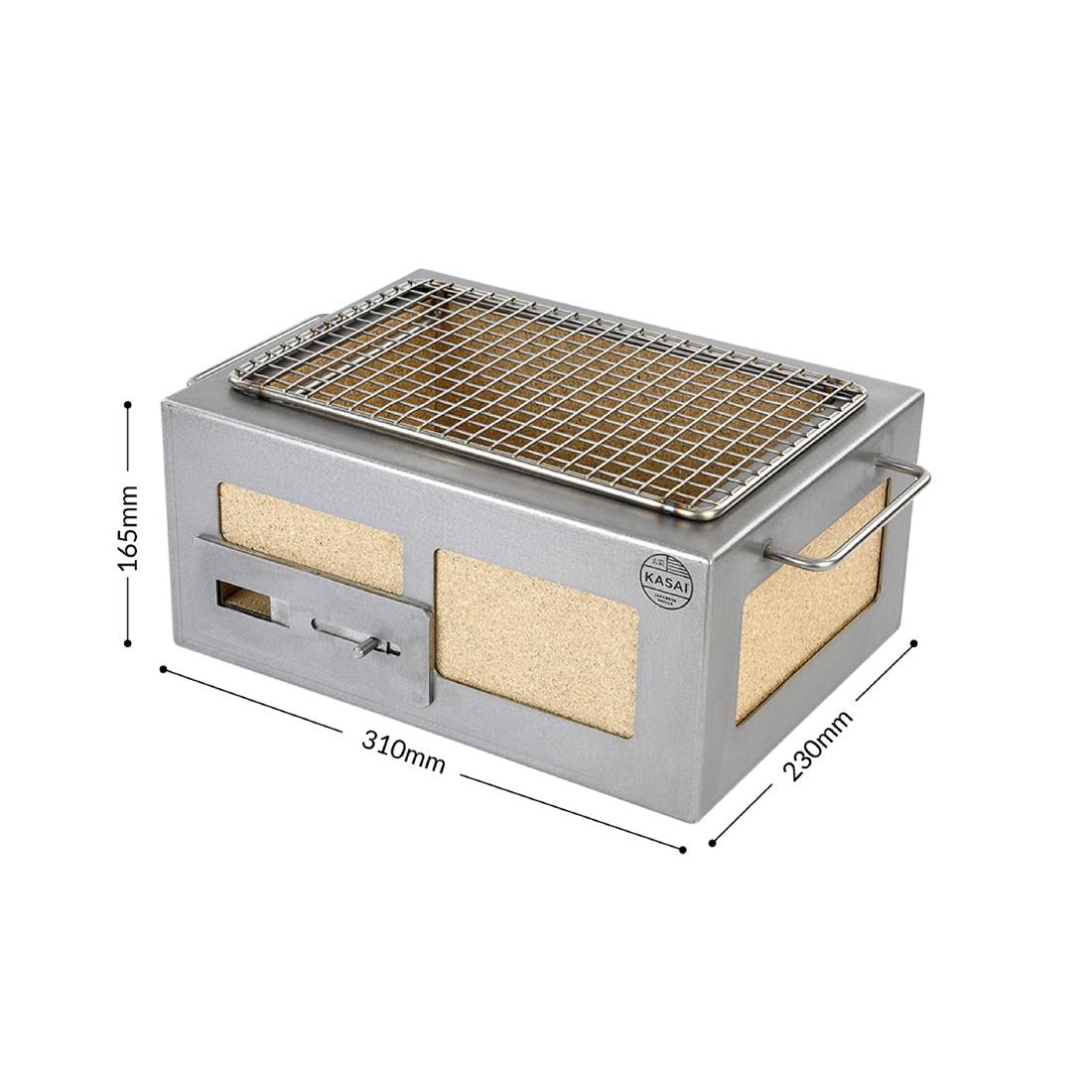 Kasai Nano Konro Grill 50/50 Plancha Edition KAS-16201