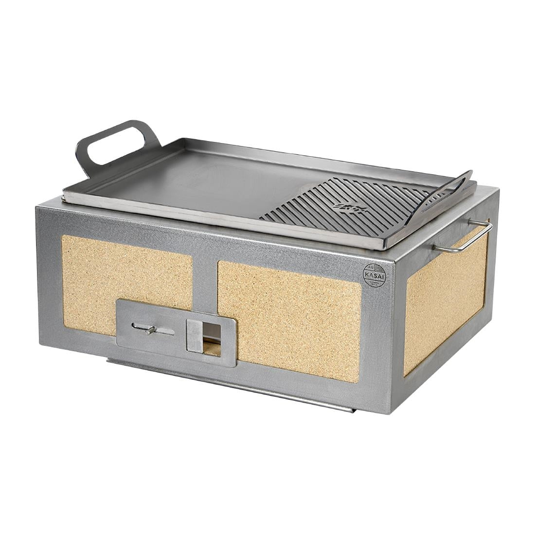 Kasai Medium Wide Konro Grill 50/50 Plancha Edition KAS-16203