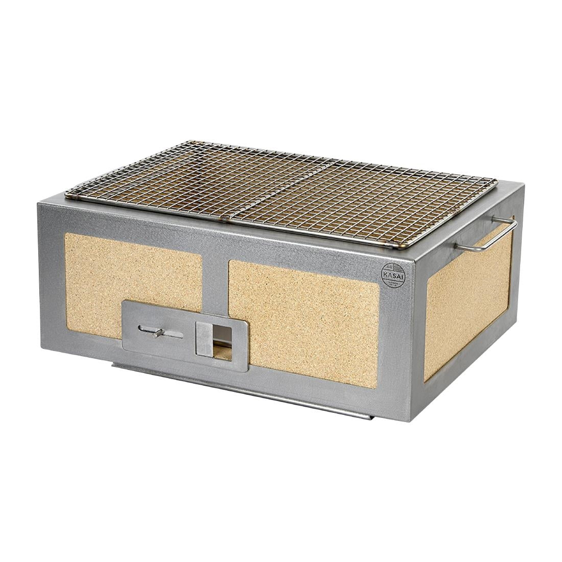 Kasai Medium Wide Konro Grill 50/50 Plancha Edition KAS-16203