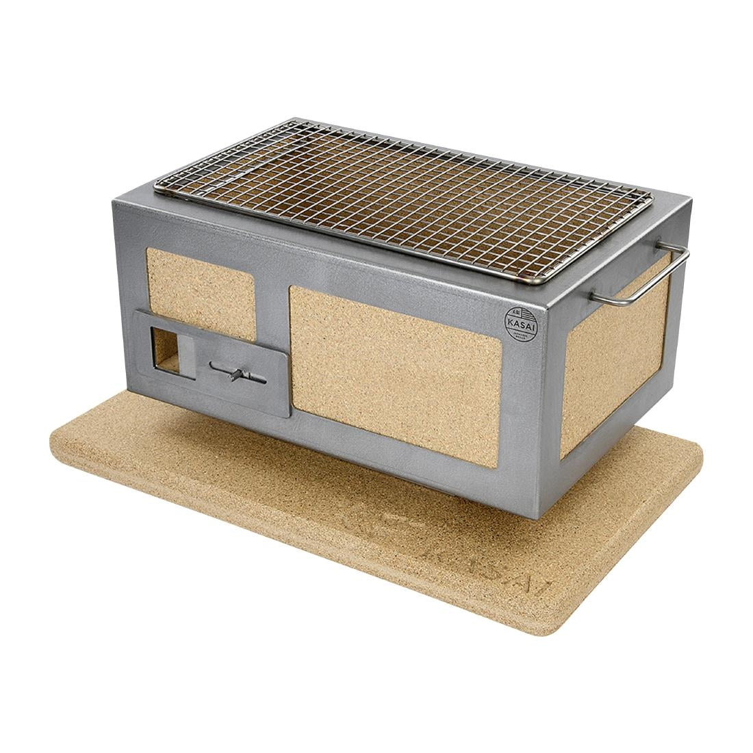 Kasai Little Konro Grill with Stainless Steel Frame KAS-16025