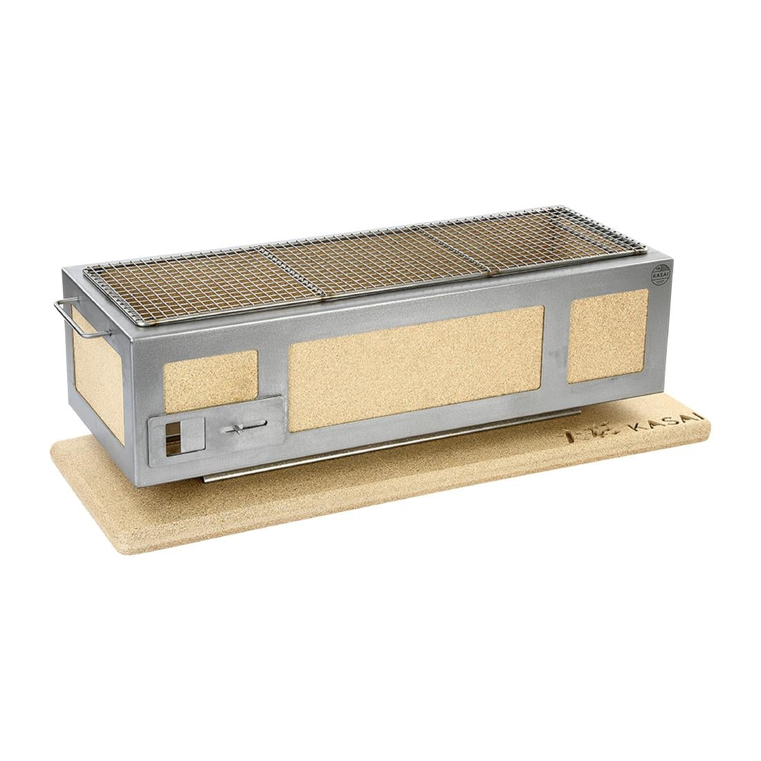 Kasai Long Konro Grill with Stainless Steel Frame KAS-16062