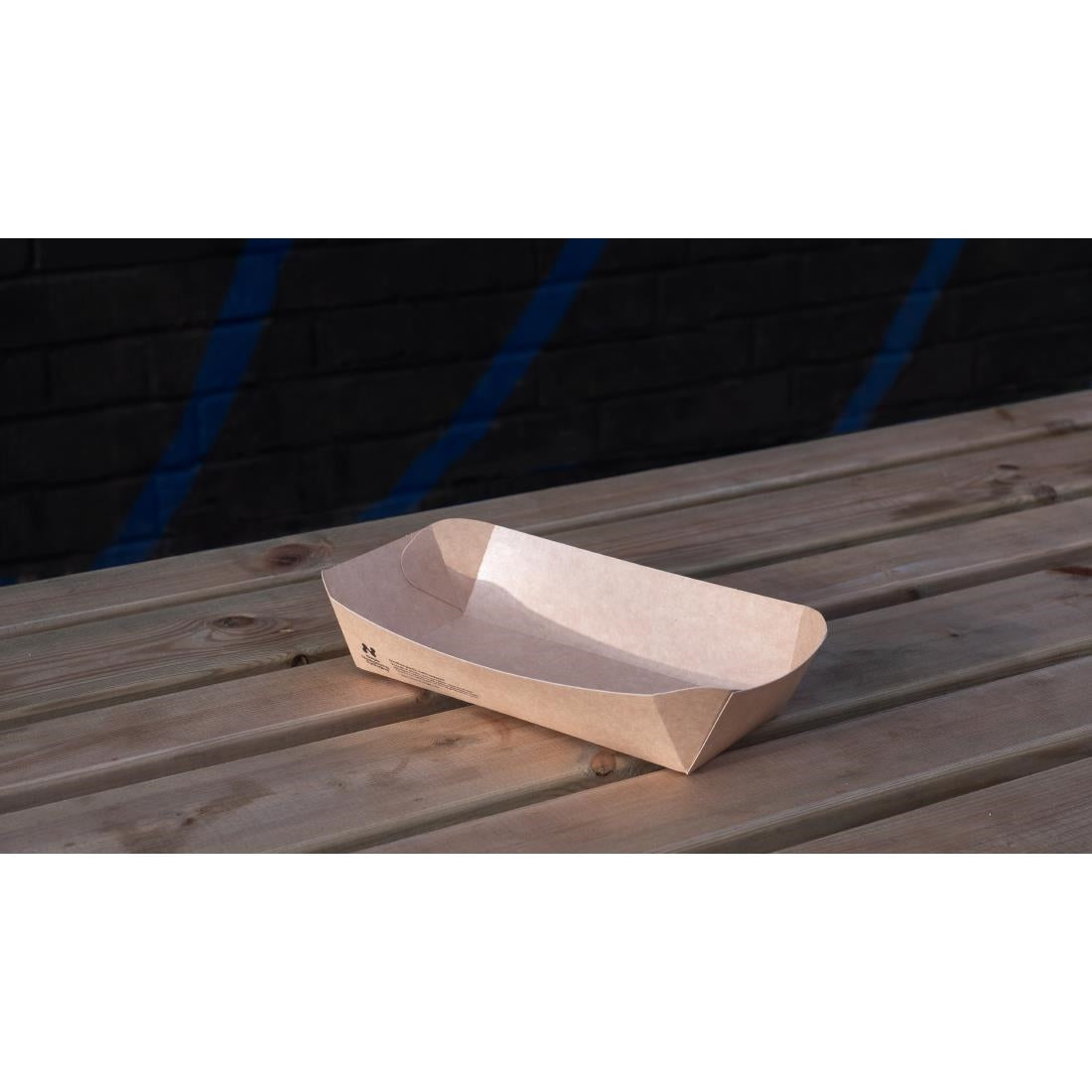 Notpla 10"x6" Deep Trays - Kraft (340 Pack)