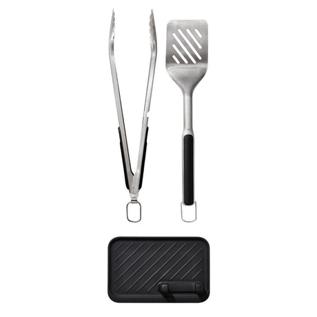 Oxo GG Grilling Set- Turner, Tongs & Tool Rest (3 Pack)