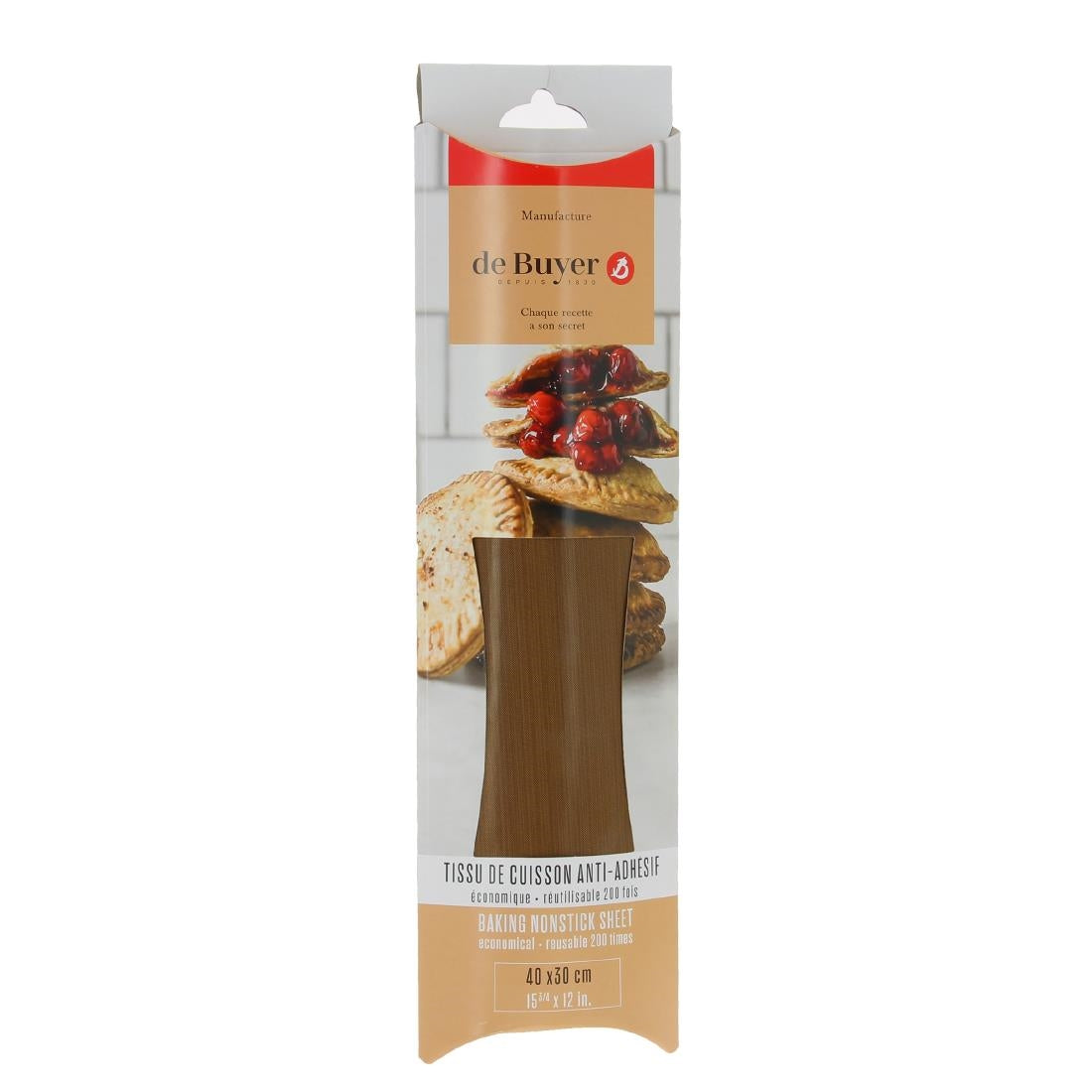 De Buyer Non Stick Reusable Baking Sheet 600x400mm