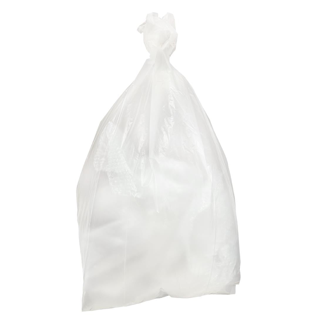 Jantex Heavy Duty Bin Bags Clear 160Ltr (100 Pack)
