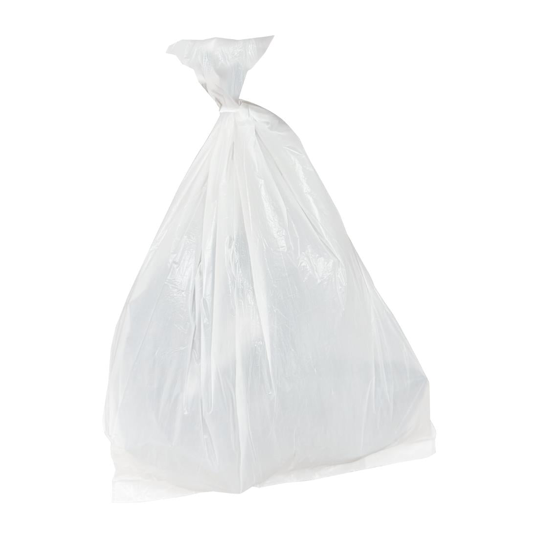 Jantex Light Duty Bin Bags White 10Ltr (200 Pack)
