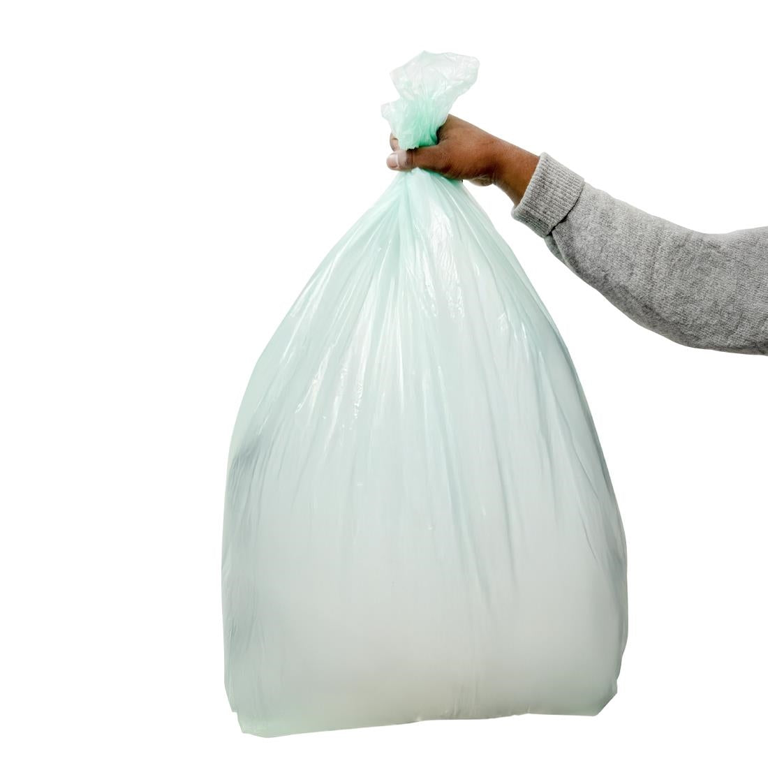 Jantex Medium Duty Bin Bags Green 80Ltr (200 Pack)