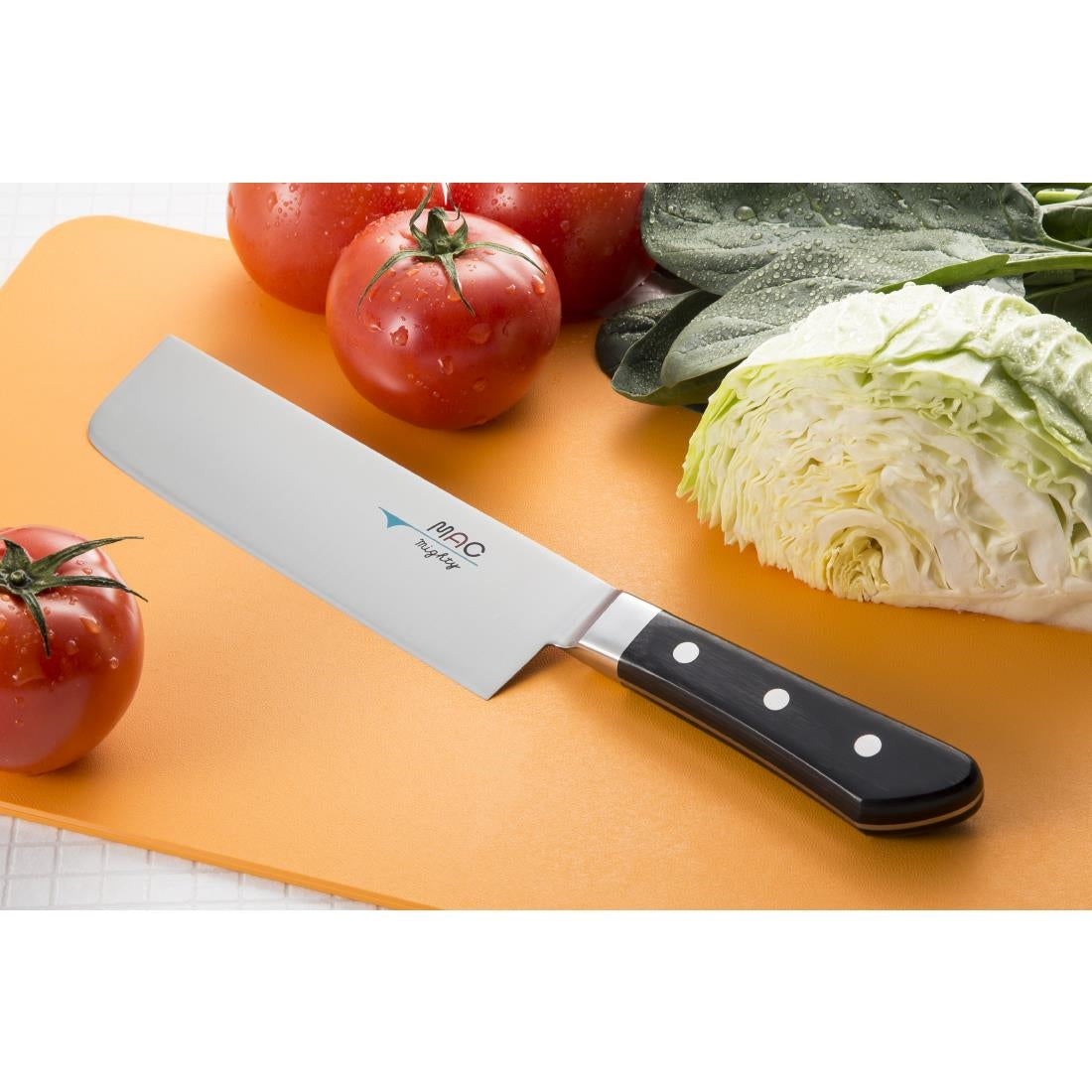 Mac Professional Nakiri Japanese Vegetable Knife MJU-65 Black 17cm