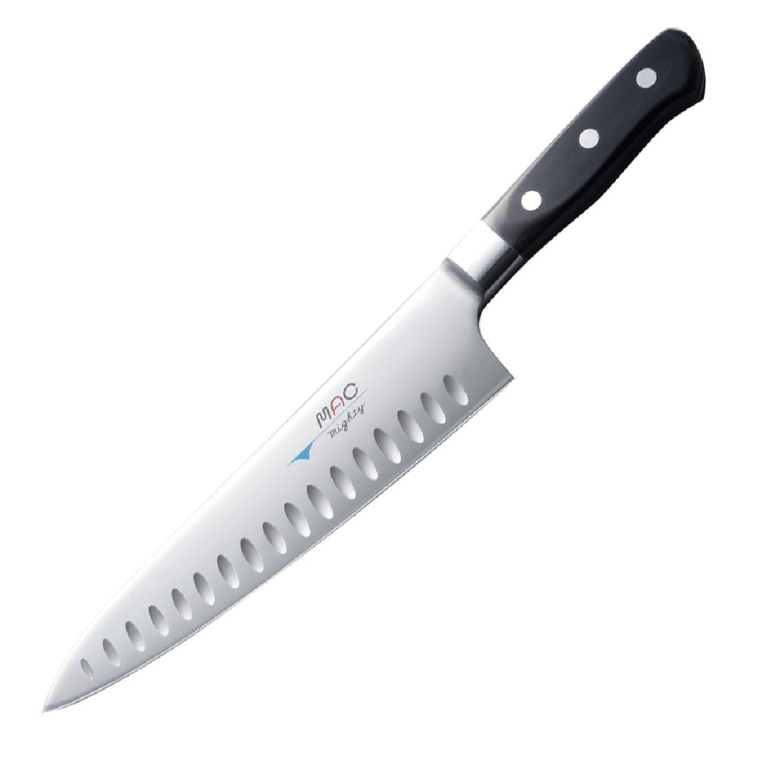 Mac Professional Gyuto Chef Knife with Dimple MTH-80 Black 20cm