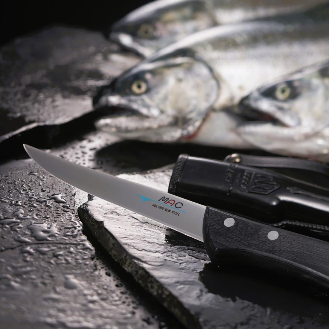Mac Chef Series Fillet Knife BNS-60 Black 16cm