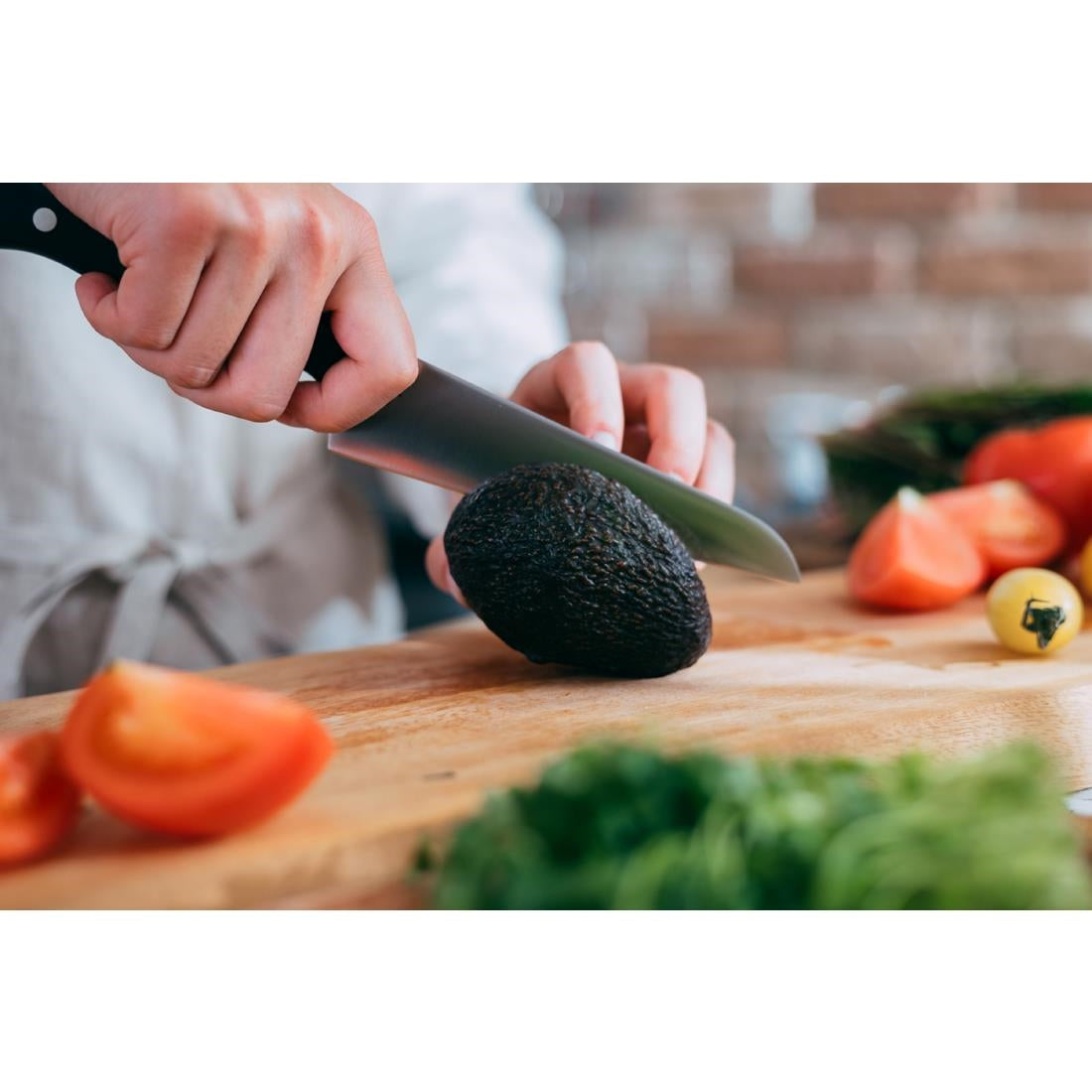 Mac Original Utility Knife AC-55 Black 15cm