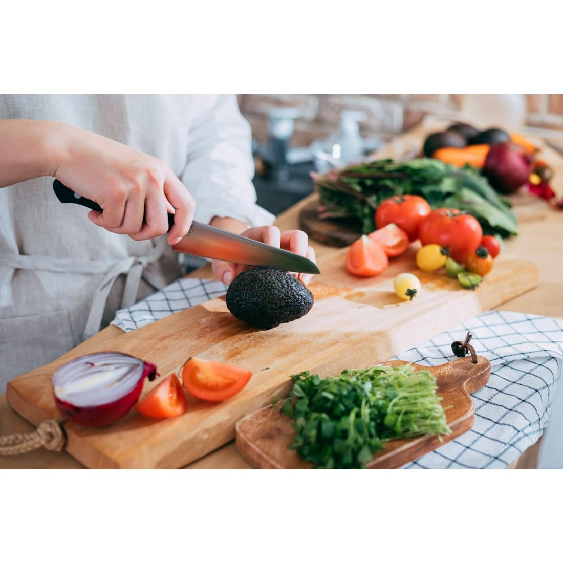 Mac Original Utility Knife AC-55 Black 15cm