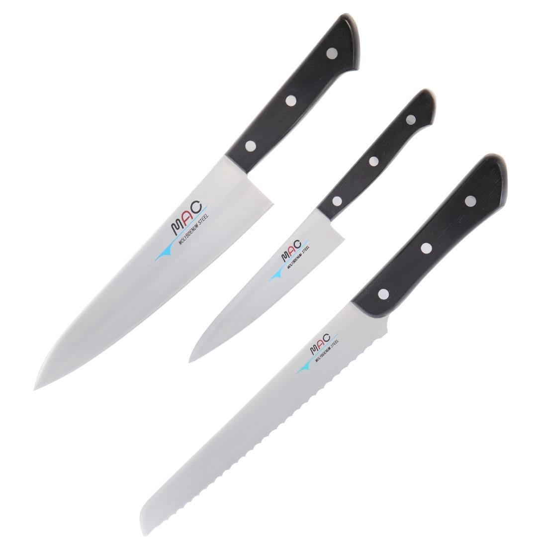 Mac Chef Series 3-Piece Knife Set CHEF-33