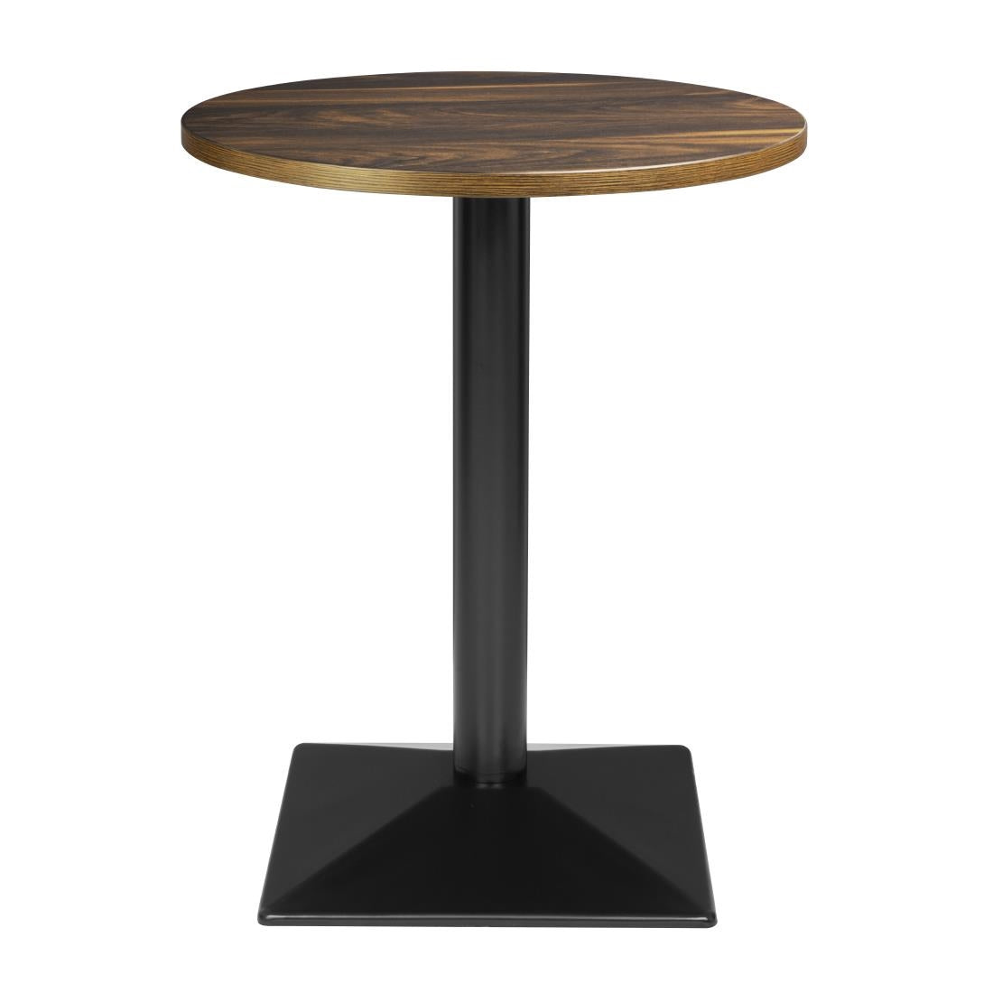 Bolero Complete Table Round Dark Wood Effect 600mm