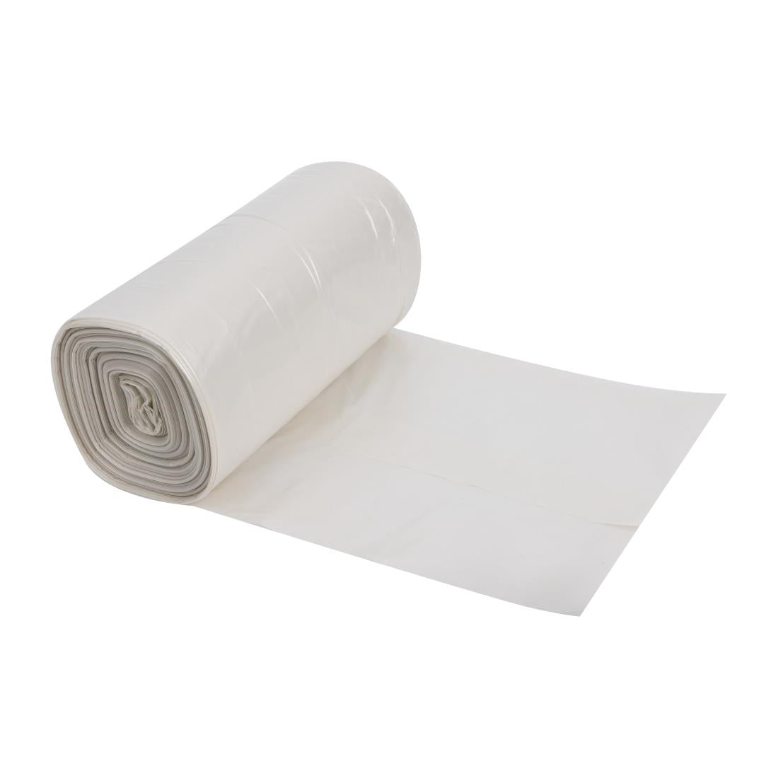 Jantex Heavy Duty Bin Bags Clear 120Ltr (100 Pack)