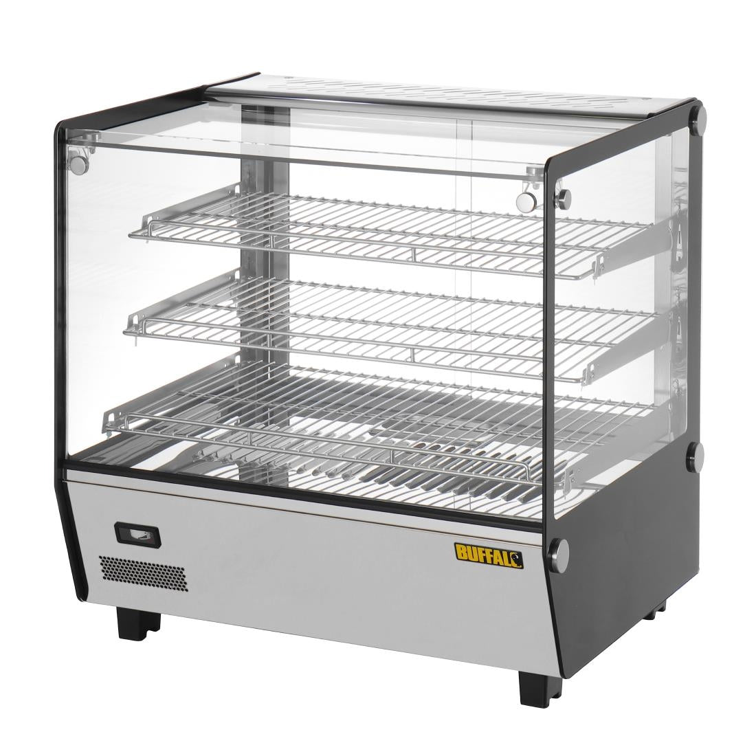 Buffalo Square Countertop Heated Display Merchandiser 120Ltr
