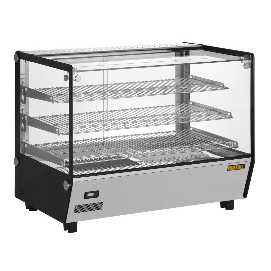 Buffalo Square Countertop Heated Display Merchandiser 160Ltr