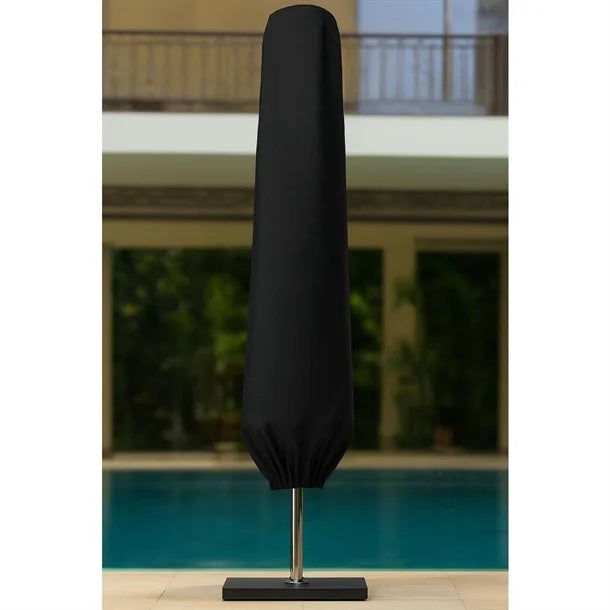 Bolero Large Parasol Cover Black 2250x1000mm