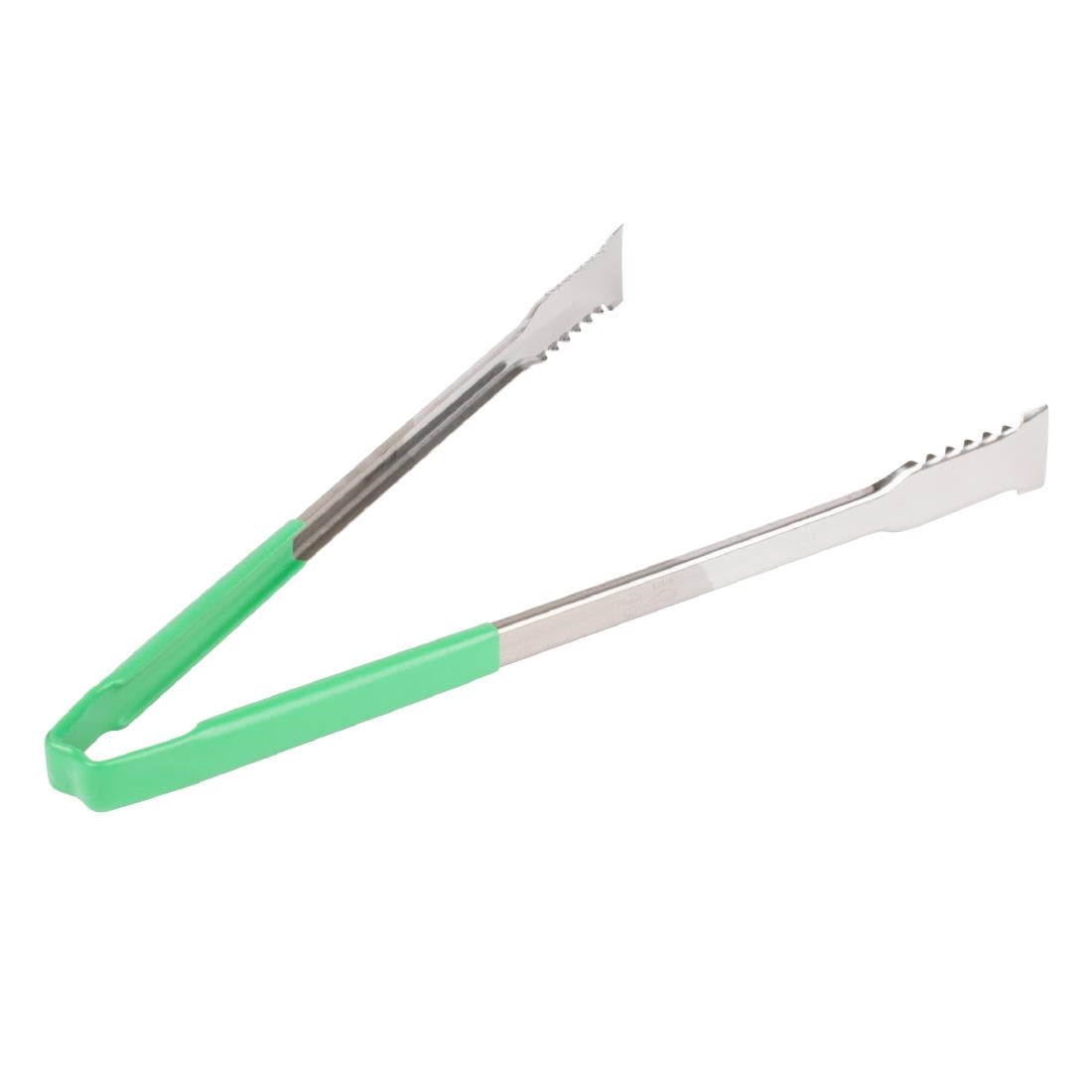 Vollrath Versagrip Tongs Flat Green 16''