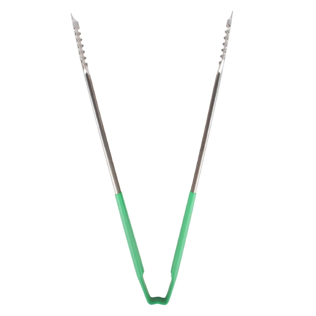 Vollrath Versagrip Tongs Flat Green 16''
