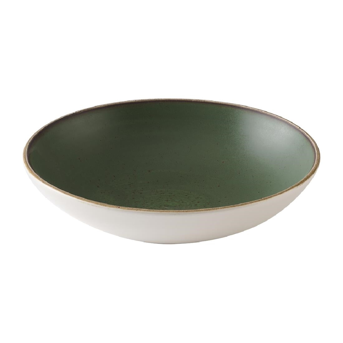 Churchill Stonecast Sorrel Green Coupe Bowls 235mm (12 Pack)