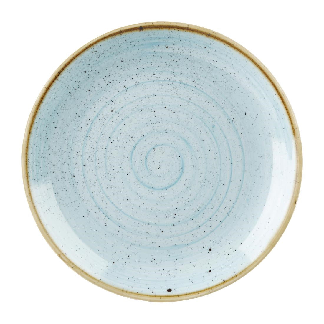 Churchill Stonecast Duck Egg Coupe Plates 228mm (12 Pack)