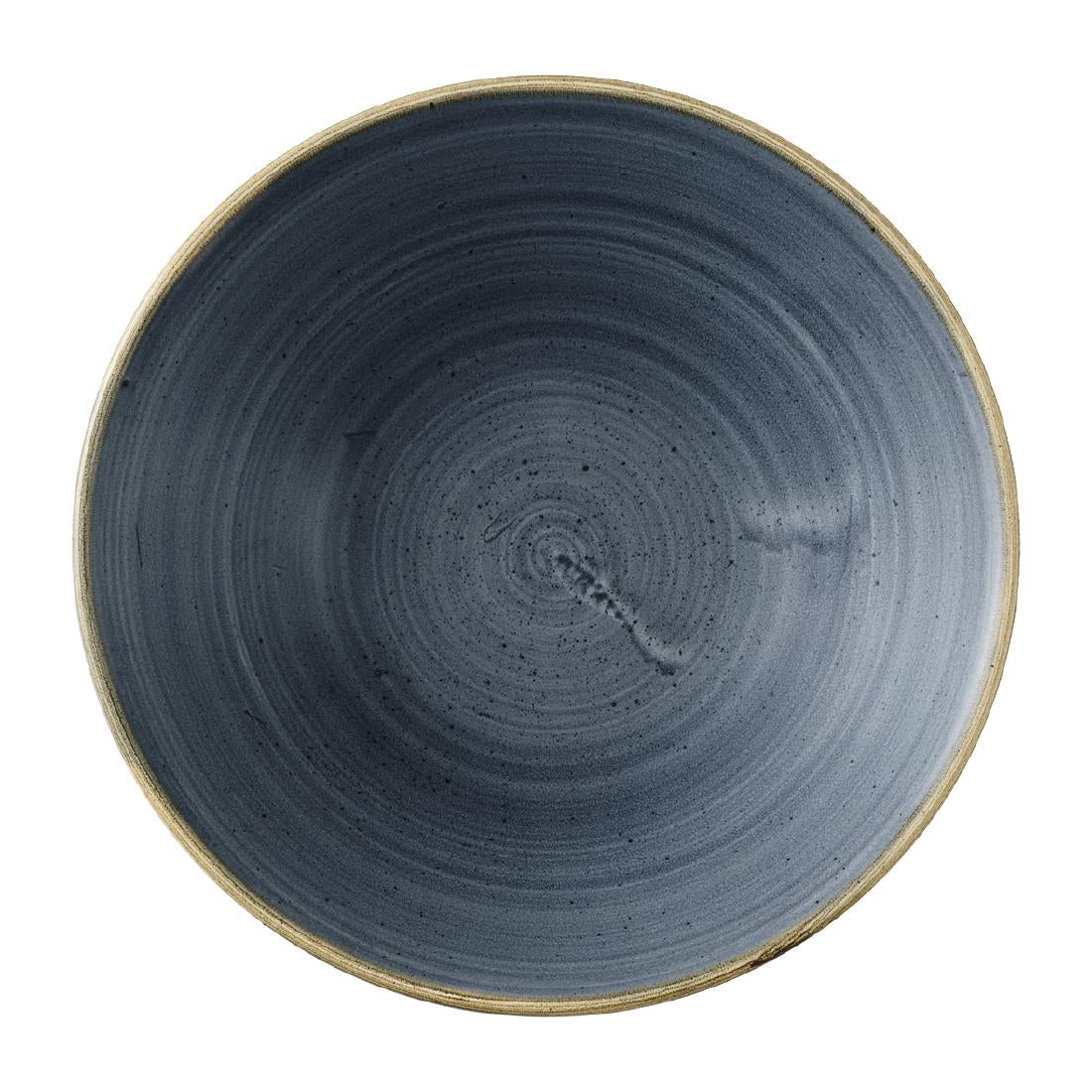 Churchill Stonecast Blueberry Deep Coupe Bowls 205mm (6 Pack)