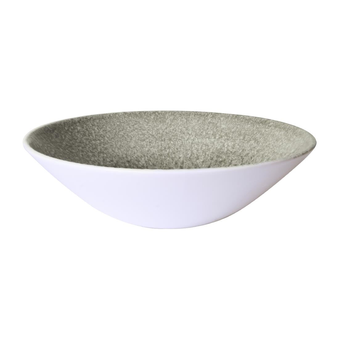 Churchill Studio Prints Raku Quartz Black Evolve Deep Coupe Bowls 178mm (6 Pack)